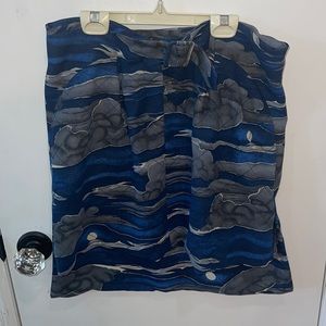 Kenzo short high low skirt